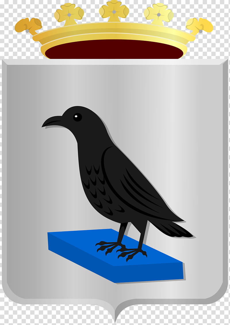 Cartoon Bird, Ravenstein, Schaijk, Corvo, Coat Of Arms, Conselho Supremo Da Nobreza Real Neerlandesa, Canting Arms, Salm Family transparent background PNG clipart