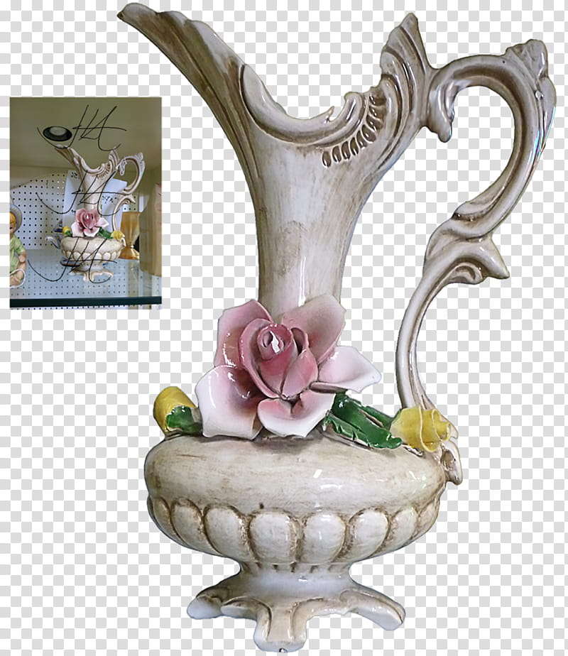 Antique Urn updated, white footed pitcher transparent background PNG clipart