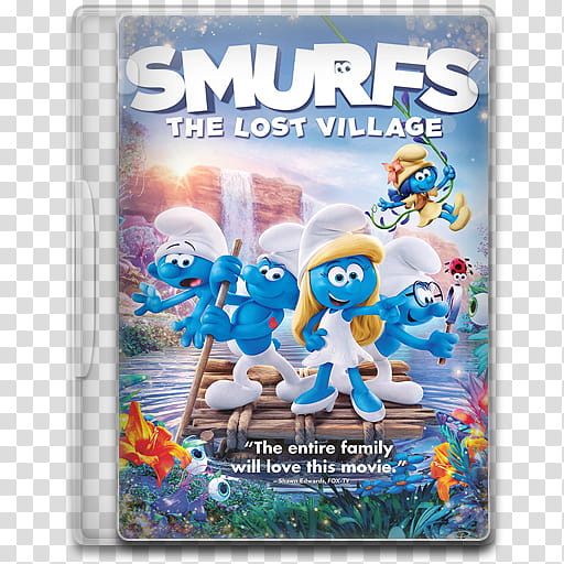 Movie Icon , Smurfs, The Lost Village, Smurfs The Lost Village case transparent background PNG clipart