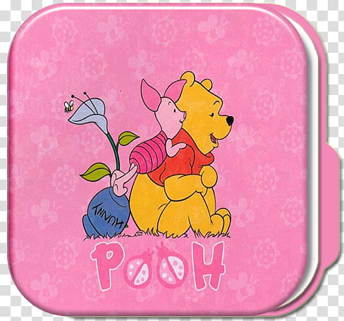Cute Folders Winnie The Pooh Carpetas , Folders Winnie The Pooh By; MinnieKawaiiTUTOS () transparent background PNG clipart