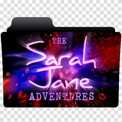 Sarah Jane adventures folder icon, SarahJane adv transparent background PNG clipart