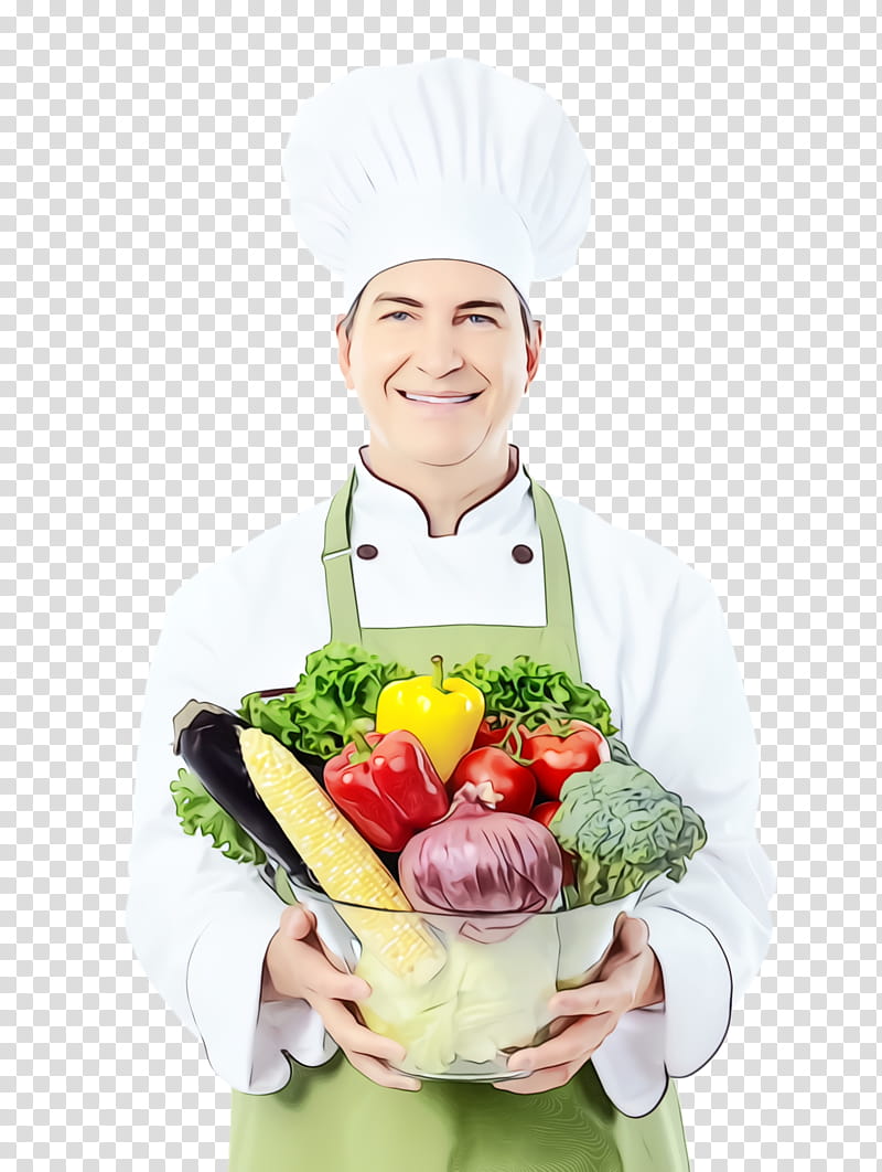 cook vegetable chef food leaf vegetable, Watercolor, Paint, Wet Ink, Chief Cook, Cabbage, Cruciferous Vegetables, Garnish transparent background PNG clipart