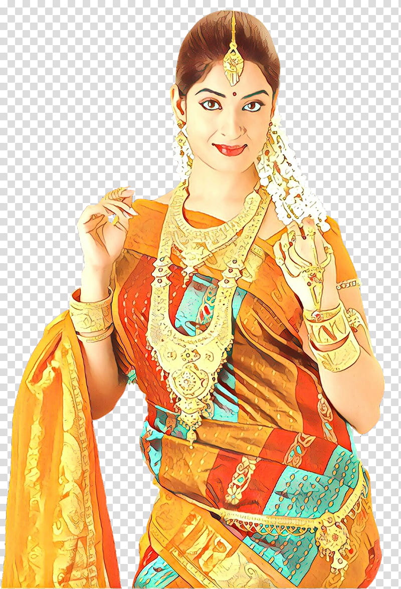 Shoot Sari, Cartoon, Shoot, Fashion, Model, Tradition, Fashion Model, Abdomen transparent background PNG clipart