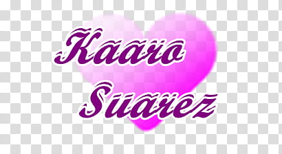 Texto Kaaro Suarez transparent background PNG clipart