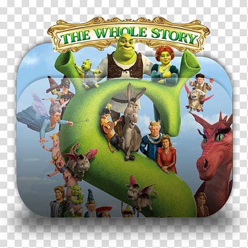 Shrek The Whole Story Folder Icon , shrekwholestory transparent background PNG clipart