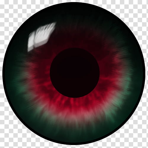 Realistic Eye Textures, red and green eye transparent background PNG clipart