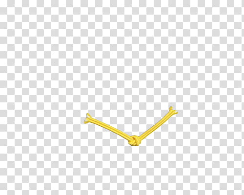 yellow rope close-up transparent background PNG clipart
