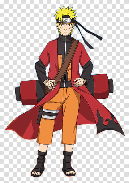 Naruto Uzumaki # (Modo Sabio) transparent background PNG clipart