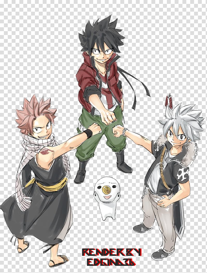 Render Natsu x Haru x Shiki transparent background PNG clipart