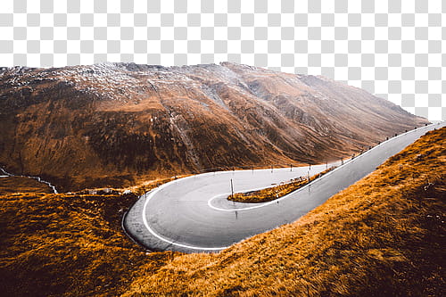 #, Beyond The Horizon, road near mountain transparent background PNG clipart