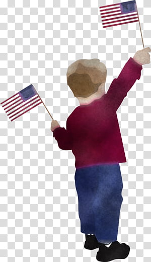 standing painter flag penalty card transparent background PNG clipart thumbnail