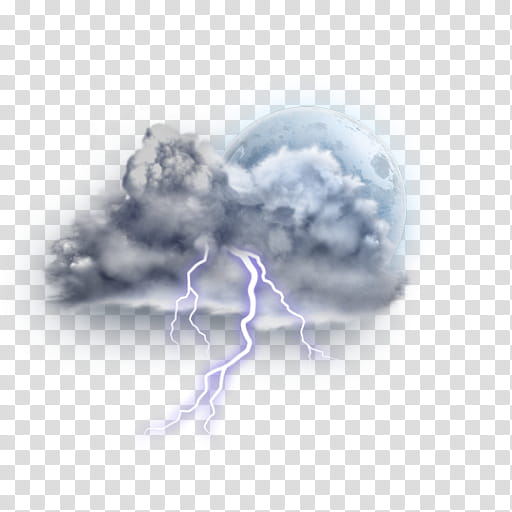 The REALLY BIG Weather Icon Collection, mostly-cloudy-t-storm-dry-night transparent background PNG clipart