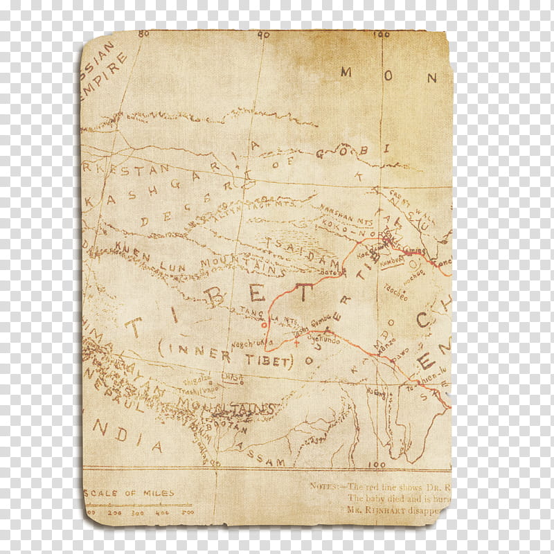 Gentlemens Journey, brown map transparent background PNG clipart