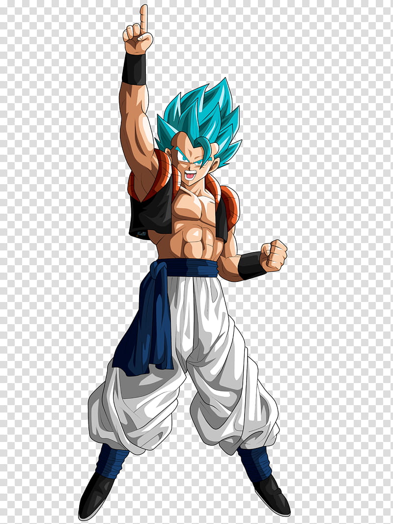 Drawing — Gogeta Super Saiyan Blue!