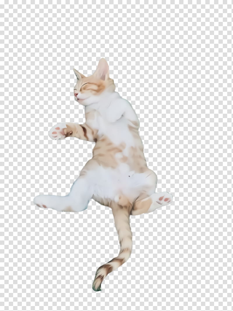 cat white figurine small to medium-sized cats tail, Small To Mediumsized Cats, Animal Figure, Jumping, Kick transparent background PNG clipart