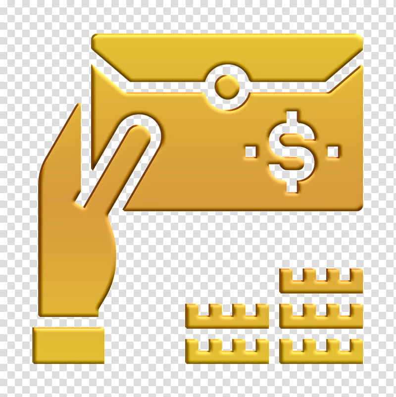 Mail icon Email icon Bill And Payment icon, Yellow, Symbol transparent background PNG clipart