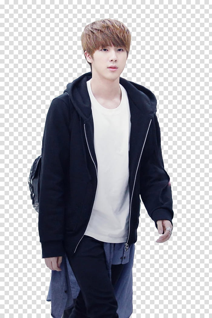 Jin BTS transparent background PNG clipart