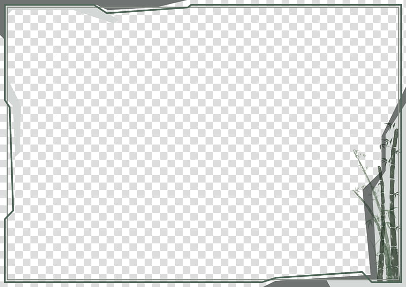Modern Border, square gray frame illustration transparent background PNG clipart