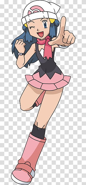 Dawn Pokemon transparent background PNG cliparts free download