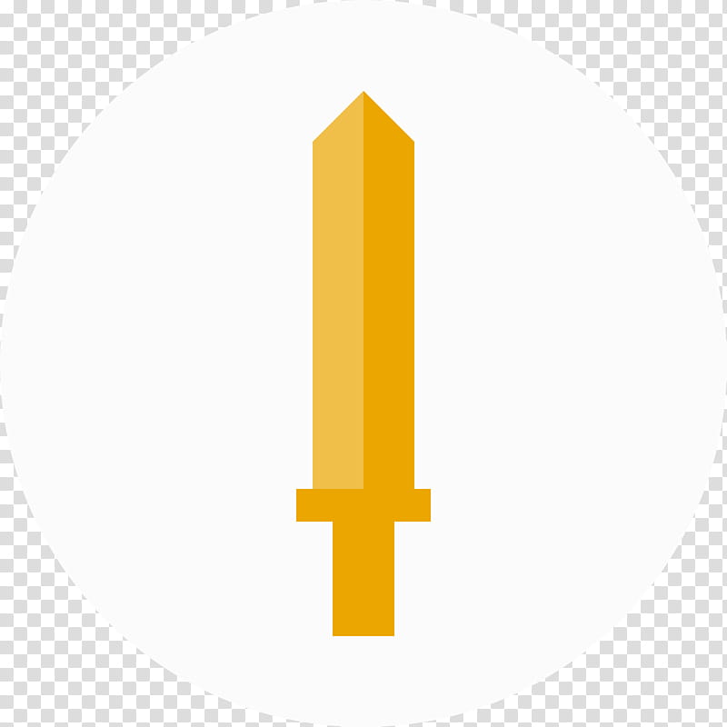 Sword Art Online Icons, One-Handed Straight Sword_on transparent background PNG clipart