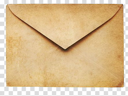 brown envelope transparent background PNG clipart