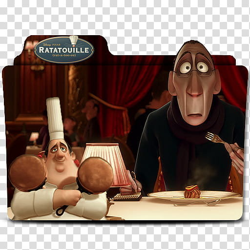 Ratatouille  Folder Icon, DAY..U () transparent background PNG clipart