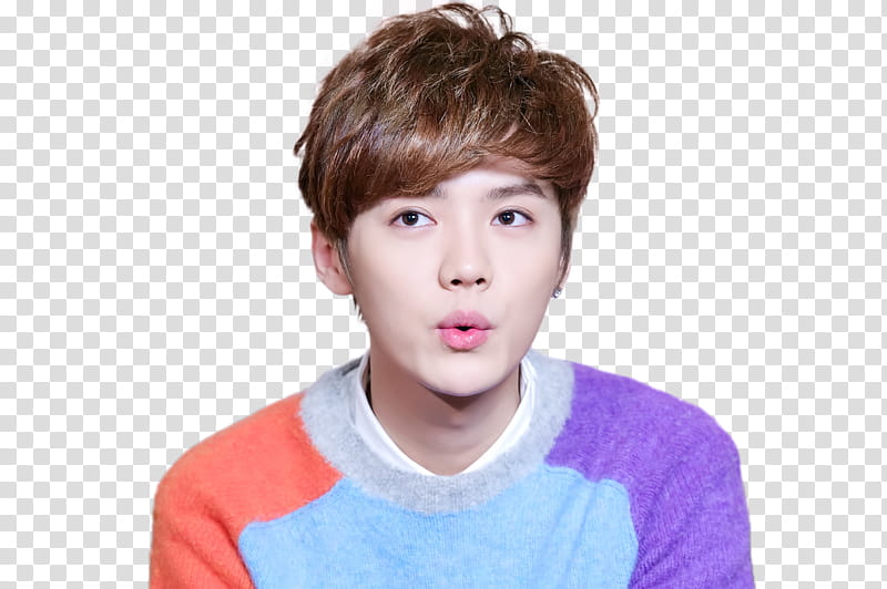 O LUHAN EXO ,  transparent background PNG clipart