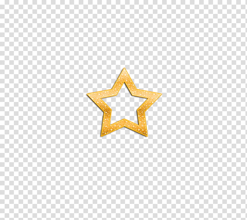 gold star illustration transparent background PNG clipart