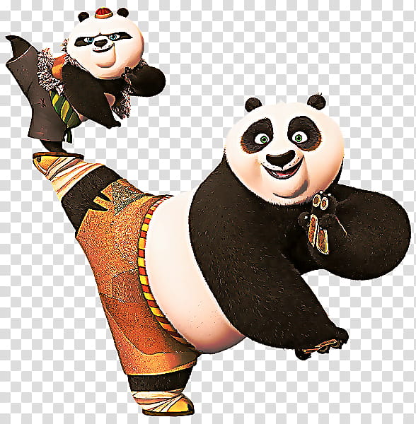 Bear, Po, Master Shifu, Giant Panda, Kungfu Panda, Tigress, Lord Shen, Mr Ping transparent background PNG clipart