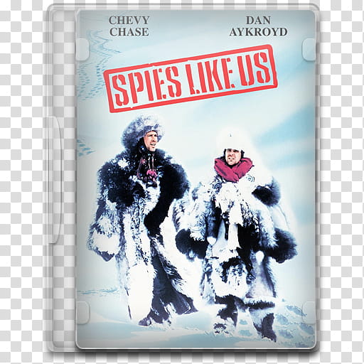 Movie Icon , Spies Like Us, Spies Like Us starring Chevy Chase and Dan Aykroyd transparent background PNG clipart