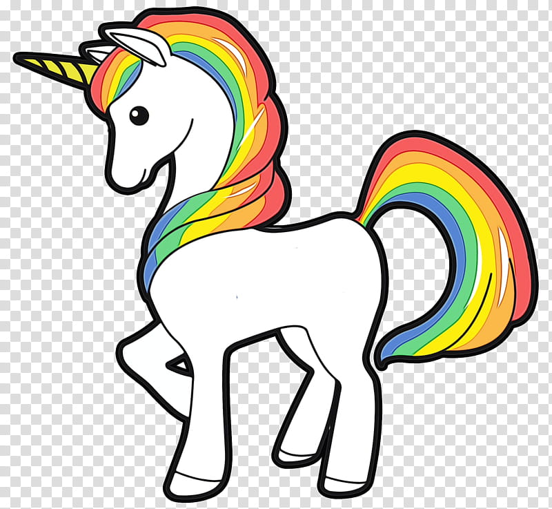 how to draw cartoon unicorn