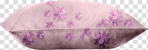 , purple and pink floral pillow transparent background PNG clipart