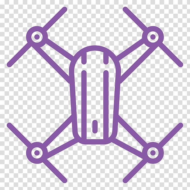 Unmanned Aerial Vehicle Purple, Dji, Dji Tello, Firstperson View, Dji Spark, Dji Phantom 3, Aerial , Line transparent background PNG clipart