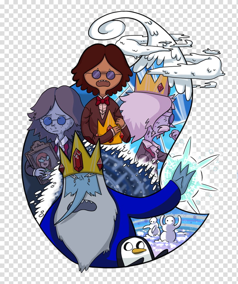 Becoming Ice King transparent background PNG clipart