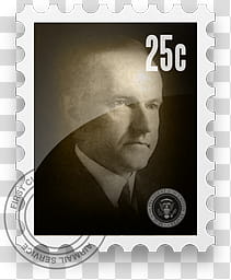 Presidents of the th Century, Calvin Coolidge transparent background PNG clipart