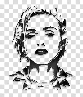 Madonna transparent background PNG clipart