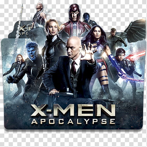 X Men Apocalypse  Folder Icon Pack, X Men Apocalypse transparent background PNG clipart