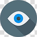 Flatjoy Circle Icons, Eye, eye transparent background PNG clipart