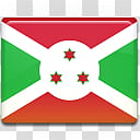 All in One Country Flag Icon, Burundi-Flag- transparent background PNG clipart
