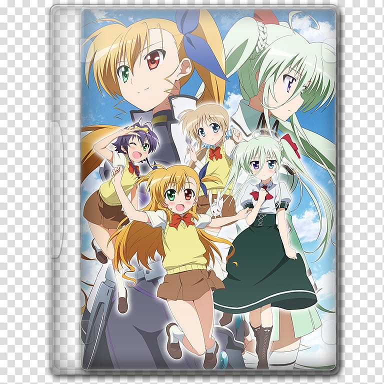 Anime  Spring Season Icon , Mahou Shoujo Lyrical Nanoha ViVid, Mahou Shoujo Lyrical Nanoha ViVid anime transparent background PNG clipart