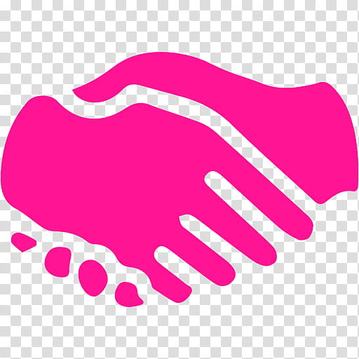 Pink, Handshake, Symbol, Logo, Magenta, Line, Material Property, Gesture transparent background PNG clipart