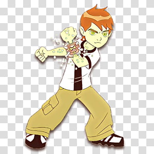 Ben 10 Showing the Omnitrix transparent PNG - StickPNG