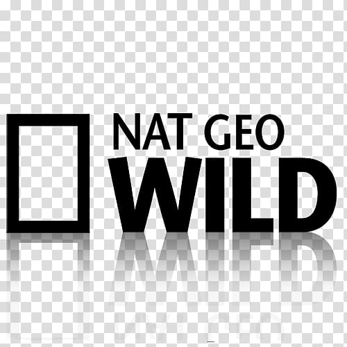 TV Channel icons , nat_geo_wild_black_mirror, NAT Geo Wild logo transparent background PNG clipart