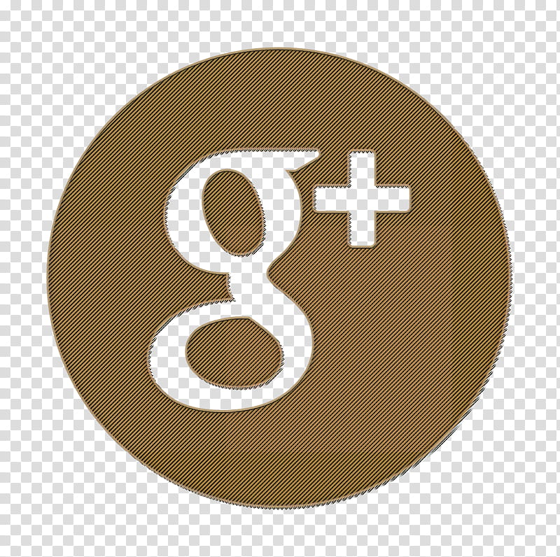 google icon networks icon plus icon, Search Icon, Social Icon, Socialnetwork Icon, Brown, Symbol, Circle, Number transparent background PNG clipart