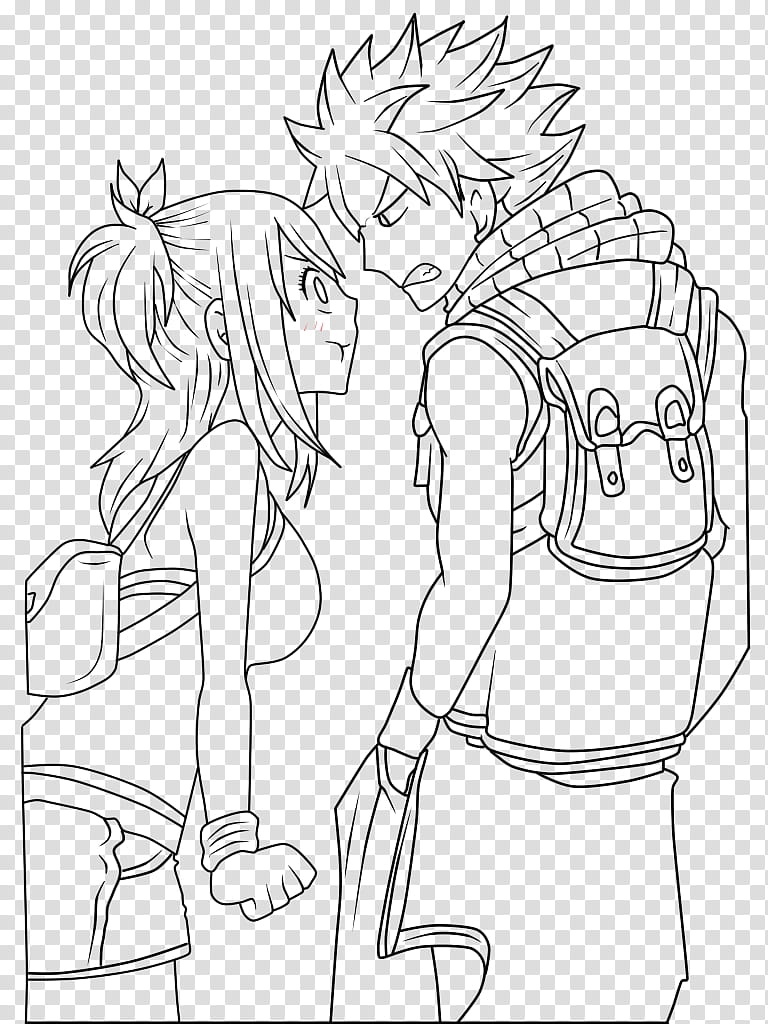 NaLu, LineArt, Fairytale sketch transparent background PNG clipart