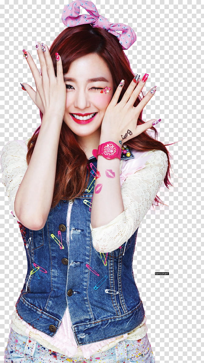 SNSD Tiffany transparent background PNG clipart