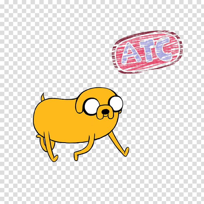 Jake the Dog ATC transparent background PNG clipart