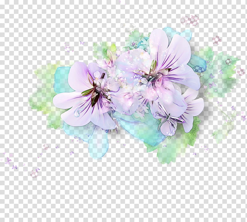 Cherry blossom, Watercolor, Paint, Wet Ink, Flower, Violet, Petal, Purple transparent background PNG clipart