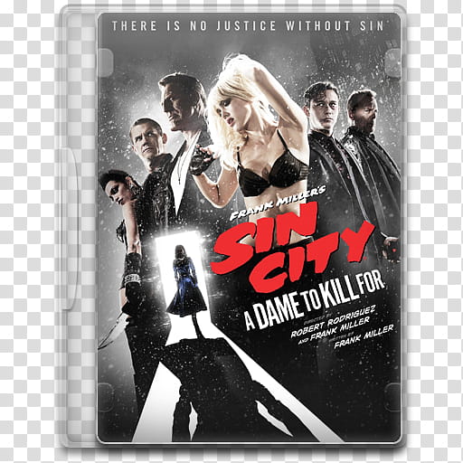 Movie Icon Mega , Sin City, A Dame to Kill For, Sin City A Dame to Kill for movie case transparent background PNG clipart
