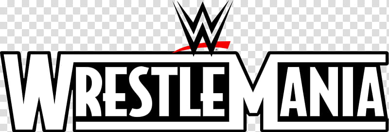 WWE Wrestlemania Neutral Logo transparent background PNG clipart